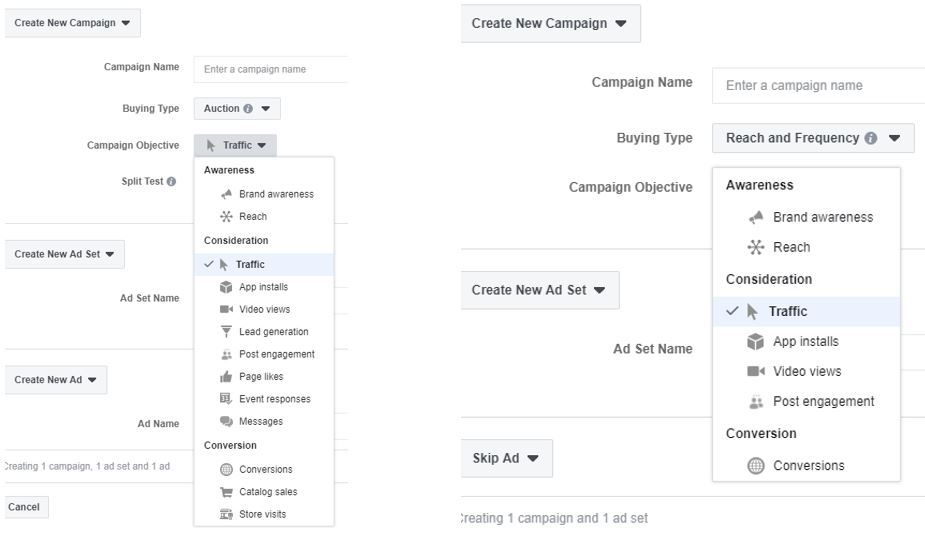 Kampagnen Gebotsstrategie bei Facebook