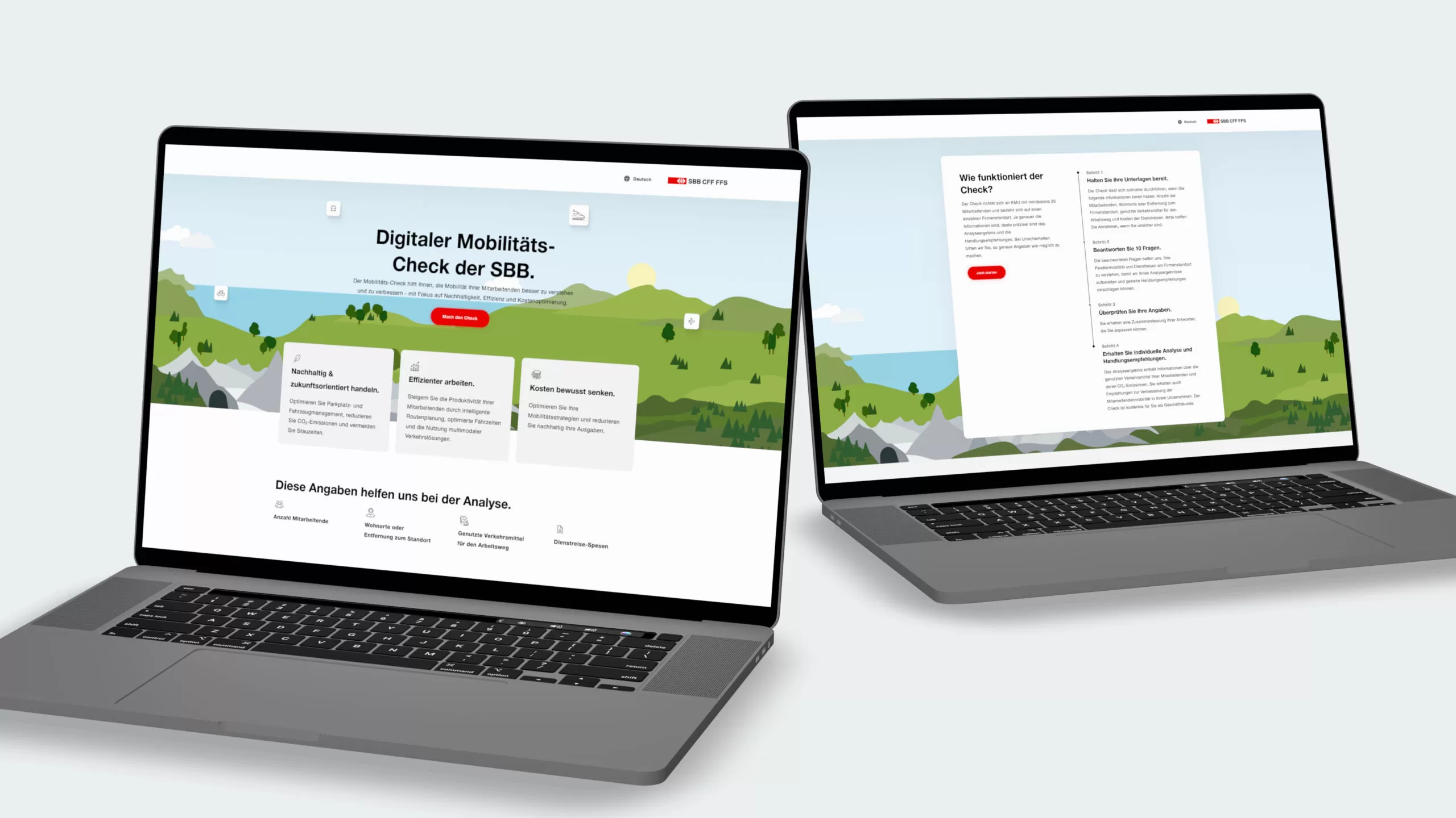 Digitaler Mobilitäts-Check für Geschäftsmobilität